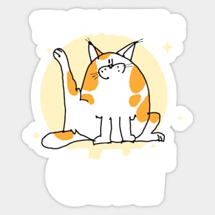 Yoga Level : CAT Sticker